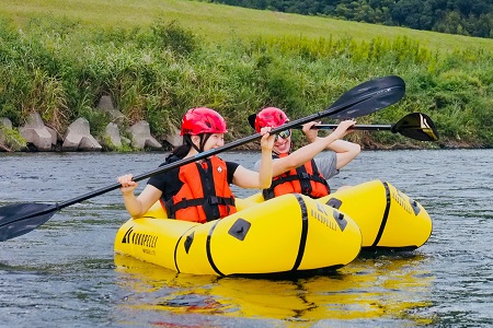 狩野川パックラフト体験券（2名様用）