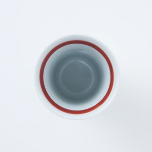 【伊万里焼】伊万里陶苑 朱ぶどう柄フリーカップ 070-H965