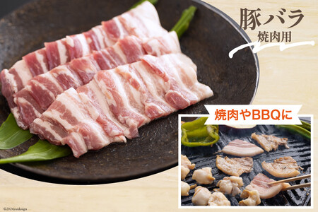 豚肉 豚バラ 焼肉用 スライス ウデ 切落し 食べ比べ セット 各300g×2 合計1.8kg [甲斐精肉店 宮崎県 美郷町 31as0086]