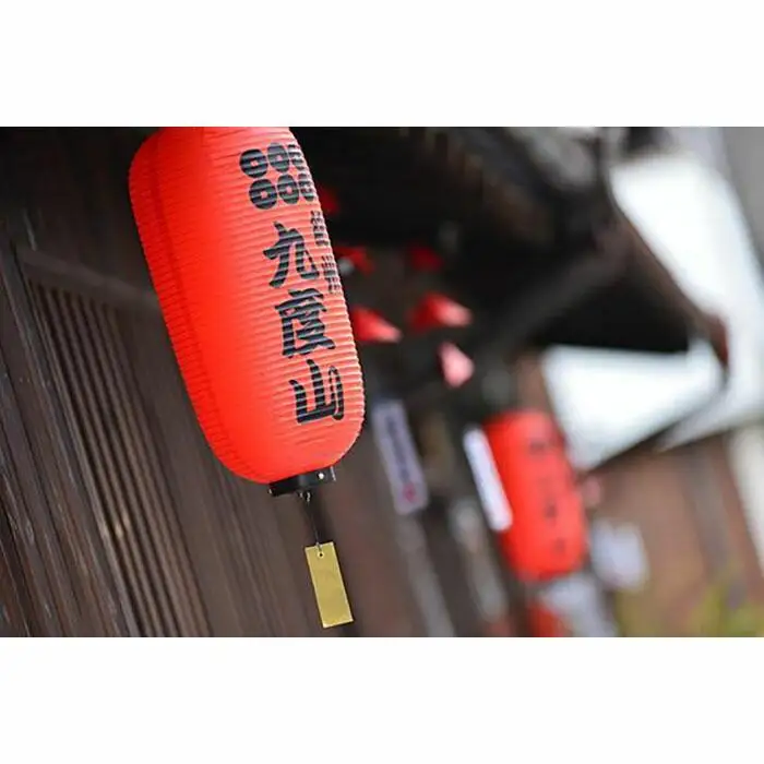 本革六文銭名刺入【真田赤備】