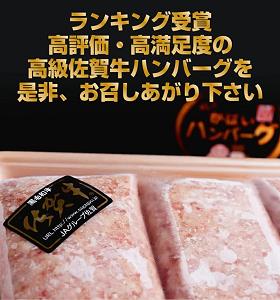 佐賀牛入りがばいハンバーグ6個：B140-034
