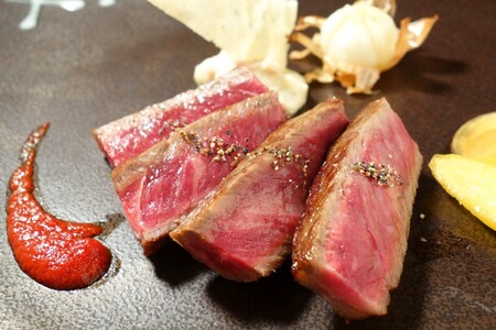 【熊本県産】 あか牛 ロースステーキ 400g 熊本県産 あか牛 くまもとあか牛 国産牛 国産 牛肉 牛 ステーキ ロース ステーキ肉 三協畜産 熊本 南小国町 送料無料