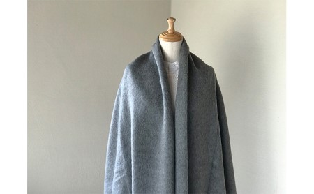 カシミヤ100% 大判リバーシブルショール　RF-311