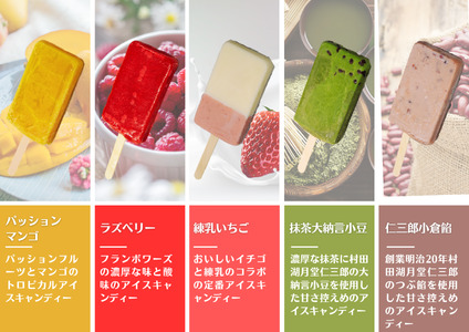 アイスバー アイスキャンディー パティシエが作るアイスバー 10本セット 人気 詰め合せ (1152)