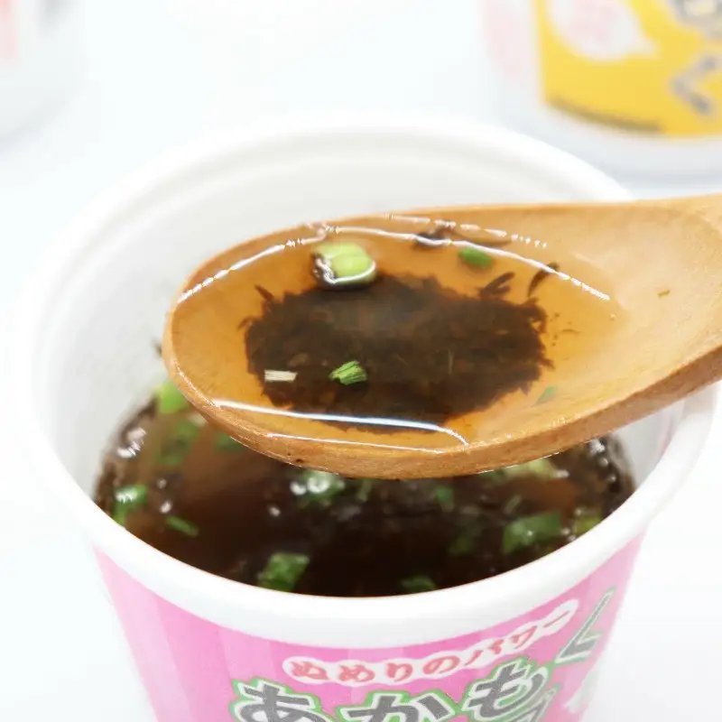 (1012)青さのり・アカモクスープセット　インスタント　低カロリー　ヘルシー