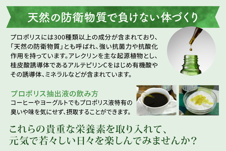 プロポリス A抽出液 30ml 液体 健康 ミツバチ フラボノイド アルテピリン フェノール酸類 ミネラル 貴重 自然 厳選 高品質 秋田屋本店