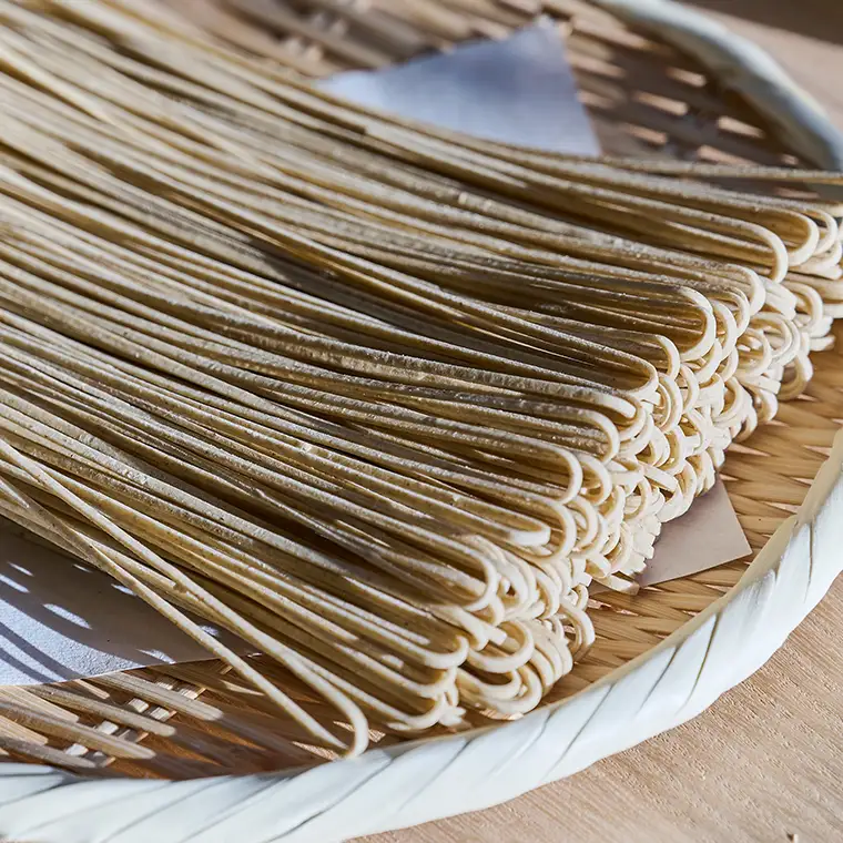八割乾麺 セット 茨城県産【常陸秋そば】石臼挽きそば粉使用 ご自宅用 200g×10パック入 (20人分） そば 蕎麦 乾麺 常陸秋そば 茨城県産 国産 農家直送 [BE010sa]