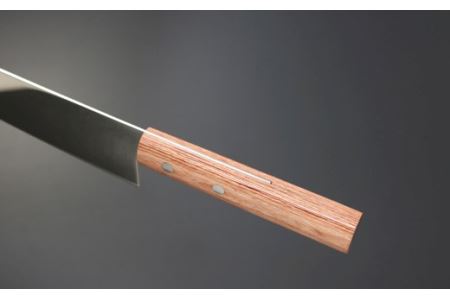 H20-48 兼常作 モリブデン鋼 DSR-1K6 赤合板丸柄 三徳包丁 165mm ～よく切れる ステンレス 使いやすい シンプルなデザイン 職人業 職人魂 関の刃物 海外でも人気 KC-360～
