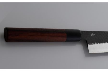 H60-27 志津刃物製作所：V金10ステンレス包丁「玄」 牛刀包丁 210mm