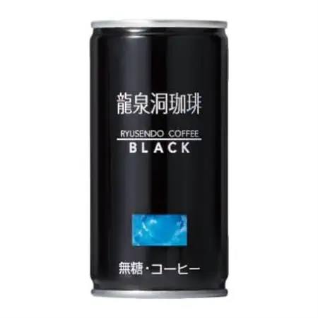 龍泉洞珈琲2種詰め合わせ(オリジナル・ブラック)190g×各15本　計30本_セット コーヒー 缶コーヒー ブレンドコーヒー ブラックコーヒー ブラック 飲料 甘さ控えめ 美味しい 人気_【1245980】