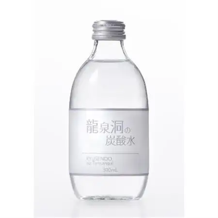 龍泉洞の炭酸水　300ml×24本_炭酸 炭酸飲料 瓶 強炭酸 飲料_【1245952】
