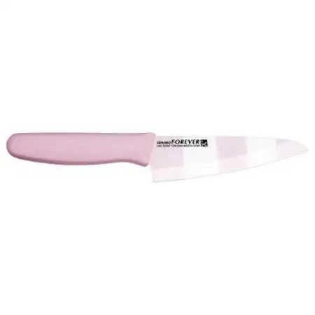 フォーエバー　抗菌カラーセラミック包丁14cmピンク_雑貨・日用品 包丁 キッチン用品 _【1245782】