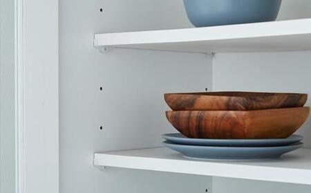 食器棚 トスティ 鏡面ホワイト 幅60cm ダイニングボード