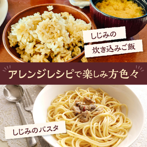 佃煮　十三湖産しじみの佃煮500g(100g×5)  甘じょっぱさと生姜のアクセントが◎ のしじみの佃煮です