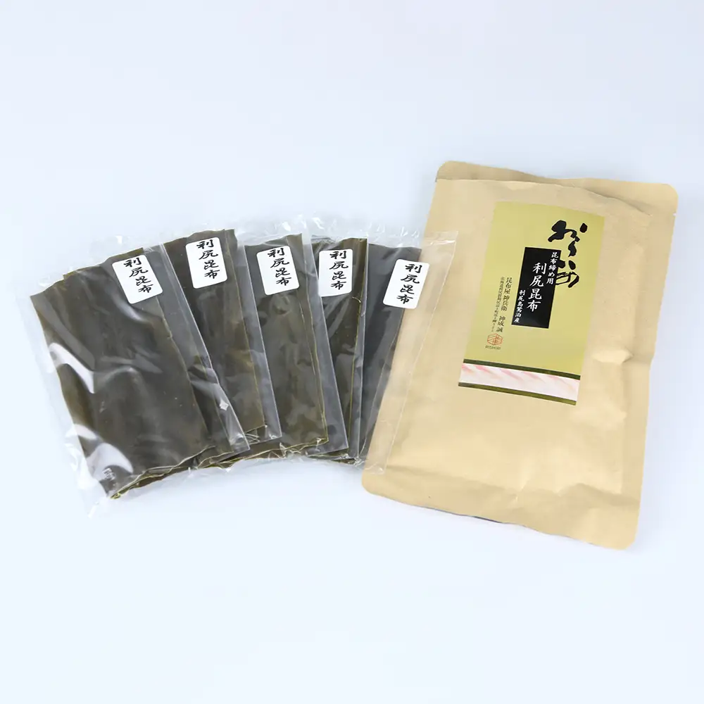 利尻昆布 「三種類たっぷりセット」お届け！《昆布屋神兵衛》