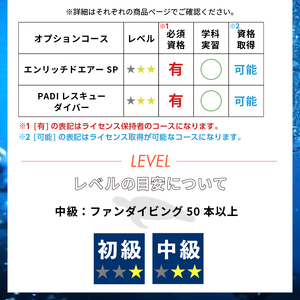 ＜ドラゴンレディ＞体験ダイビング　2回コース [マリンスポーツ アクティビティ]