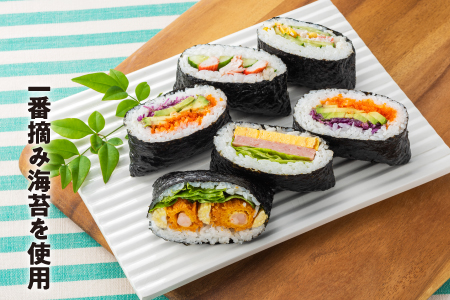 AA121.福岡有明海苔（味のり・塩のりセット）計50枚