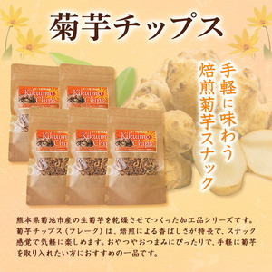 菊芋チップス セット 5袋 40g×5袋 合計 200g チップス 有限会社きくち観光物産館 《90日以内に出荷予定(土日祝除く)》熊本県 菊池市 お菓子 おつまみ おやつ きくいも 菊芋 健康 セット 送料無料