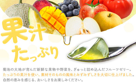 フルーツゼリー 75g×15個セット 5種類 各3個 メロン トマト 梨 マンゴー ブルーベリー【メロンドーム】 有限会社七城町特産品センター《30日以内に出荷予定(土日祝除く)》熊本県 菊池市 ゼリー フルーツ おやつ スイーツ デザート 送料無料