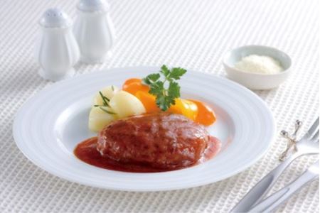 【プリマ食品株式会社】プリマハム 直火厨房荒挽ハンバーグ　HB‐30J