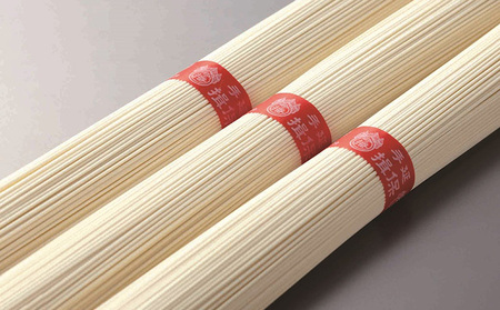 G-6【手延そうめん揖保乃糸】ひねDS上級品 赤帯 40束