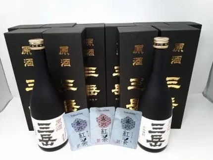 屋久島本格焼酎 原酒三岳720ml 12本+紅茶セット | 焼酎