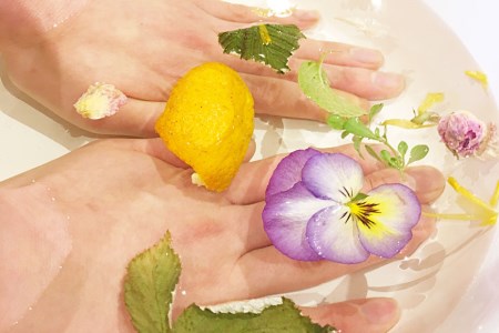 【スタンダードコース】ハーバルハンドバス体験チケット（2名様分） [ハーバルヘルスケアトレーナーの会 みちくさ 長野県 池田町 48110080]