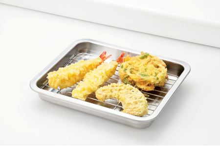 SUS-B700 流石 ステンレスバット3枚(フタ・アミ)