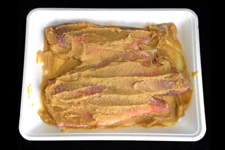 BF119島原人気料理店の白身魚（メヌケ）オリジナル味噌漬け 6枚（600g）