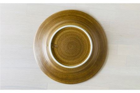 【波佐見焼】Shabby chic style 25cm プレート 2枚セット（senダーク） 食器 皿 【和山】 [WB102]  波佐見焼