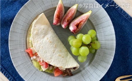 【波佐見焼】Shabby chic style 25cm プレート 2枚セット（ライトグレー） 食器 皿 【和山】 [WB105]  波佐見焼