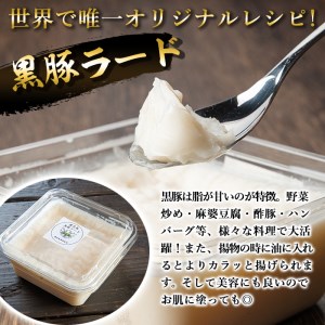 isa273 ＜毎月数量限定＞鹿児島黒豚を贅沢に使った3点セット(3種・合計750g)鹿児島産 国産 九州産 豚肉 豚　黒豚 ウィンナー ソーセージ もろみ ラード 料理 調味料 油 脂【陣之内工房(食品衛生管理者)】