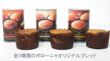 AW022_備蓄ｄｅボローニャ6缶セット 5年保存 長期保存 非常食 保存食 非常食 防災食 デニッシュ パン