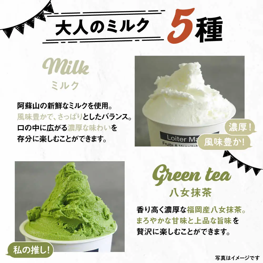 【お中元対象】行列のできる アイスクリーム 屋 ジェラート10個（大人味5種×各2個）アイス 食べ比べ ギフト スイーツ プレゼント 糸島 / LoiterMarket ロイターマーケット [AGD002]