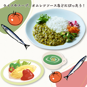 トマさんソース ほうれん草カレー味1.2kg (300g×4缶)