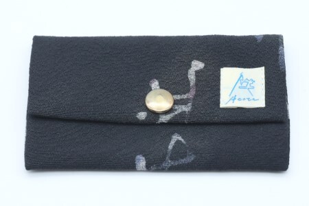 [アンティーク着物リメイク] カードケース1個 (縦:約6.5cm／横:約11.5cm)《Acote》 [0369]