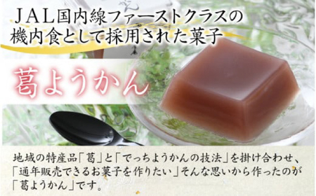 葛ようかんの3種類セット　葛三果(くずざんか）12個入 小浜市 / 井上耕養庵 [BFAH001]