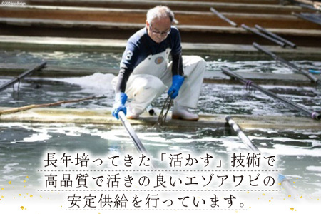 海鮮 魚介 専門問屋が送る 三陸 天然 アワビ (4個入) [マルヤ五洋水産 宮城県 南三陸町 30al0001]