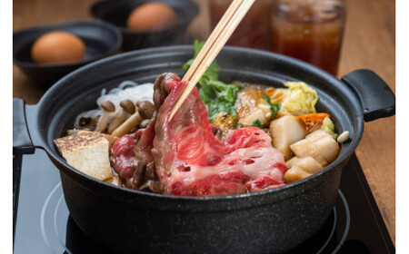 熊野牛 すき焼き・しゃぶしゃぶ 赤身スライス 600g　【mtf311-aka-600C】
