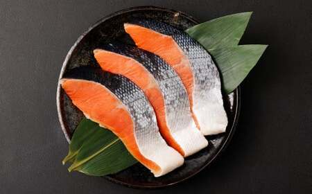 紅鮭 １尾 姿切身 特特サイズ 甘塩 鮭 さけ