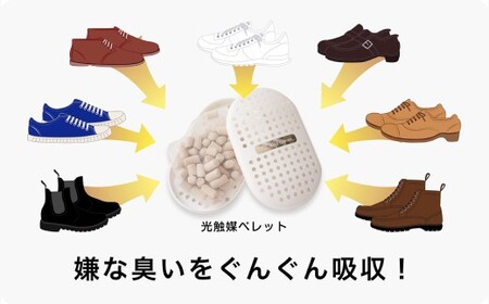 光のパワーで消臭・除菌！！キラ・クリーン10袋セット