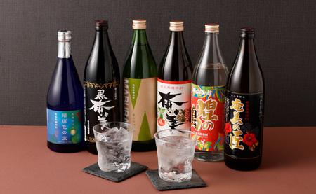 奄美酒類 本格 黒糖焼酎 お楽しみ 6本セット 900ml×5本 720ml×1本 バラエティ 徳之島 天城町