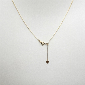 ネックレス あこや真珠 大粒9ミリ K18 スルーペンダント 【 ネックレス 】