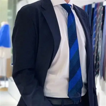 【手織りネクタイ】エグゼクティブガルザタイNo.8 kuskafabric 京都・丹後のシルク織物_装飾品・工芸品  織物   装飾品・工芸品  服飾小物 _【1254551】