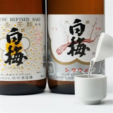 大原白梅1.8L上撰/佳撰セット_酒・アルコール  日本酒 sake サケ_【1253506】