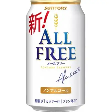 サントリー「オールフリー」350ml 1ケース(24本)【京都 天然水のビール工場産】【配送不可地域：離島・沖縄県】【1251626】