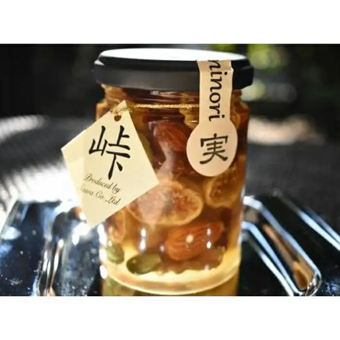 ナッツ・ドライフルーツの蜂蜜漬【峠の実】 熊野古道 峠の蜂蜜×ナッツ・ドライフルーツ 【SW61】