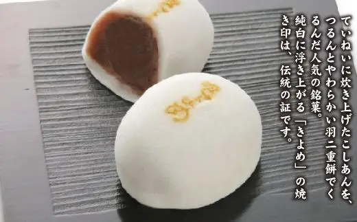 【商売繁盛】きよめ餅10個入 まんじゅう 和菓子