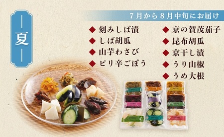 【3回定期便】京・お漬物処やました 漬物 計27品
