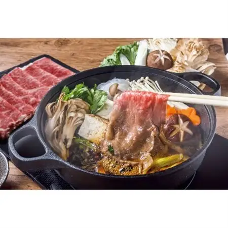 北海道長沼町産 馬追和牛 ももスライス すき焼き用 400g_肉 すき焼き 牛肉 すきやき スキヤキ  肉 和牛 牛肉   肉  牛肉 _【配送不可地域：離島】【1251564】